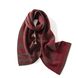 100% Cashmere Scarf Women and Men Cashmere Shawls Winter Thick Pashmina Scarf
