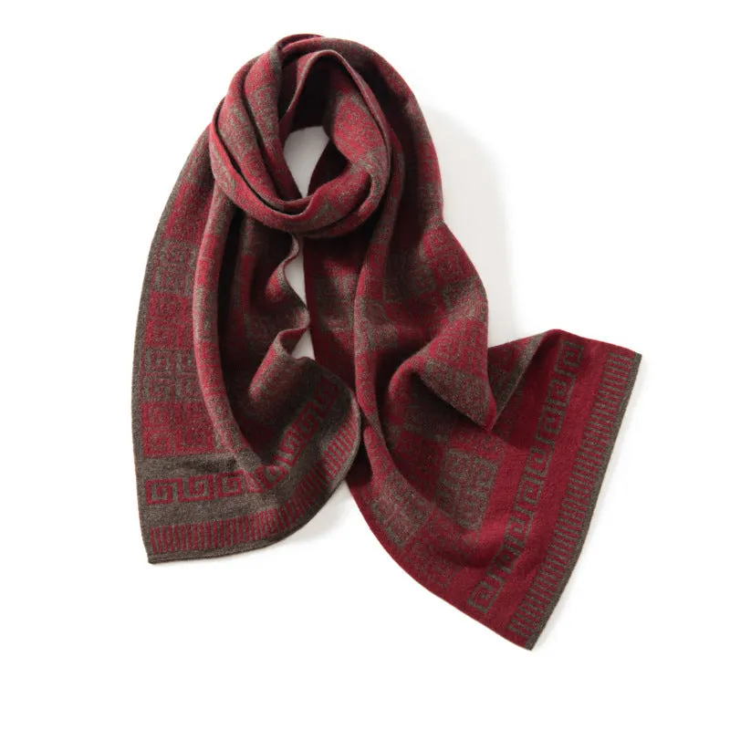 100% Cashmere Scarf Women and Men Cashmere Shawls Winter Thick Pashmina Scarf