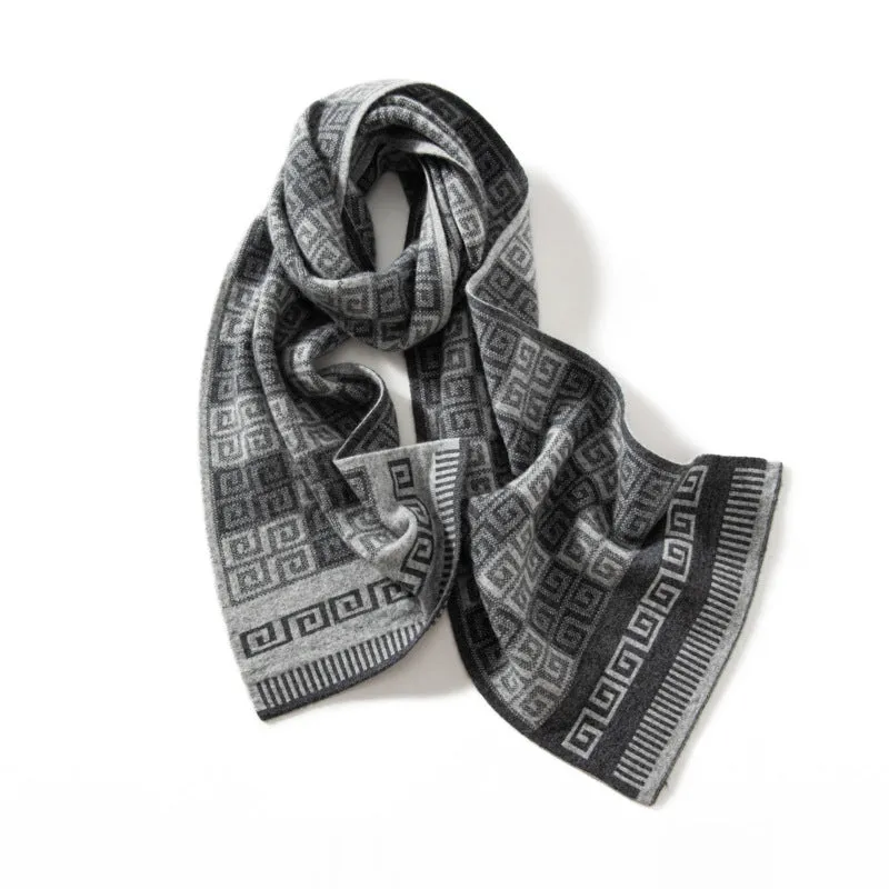 100% Cashmere Scarf Women and Men Cashmere Shawls Winter Thick Pashmina Scarf