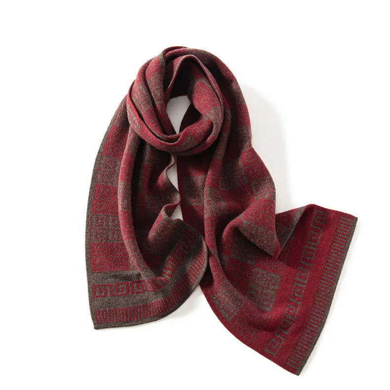 100% Cashmere Scarf Women and Men Cashmere Shawls Winter Thick Pashmina Scarf