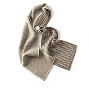 100% Cashmere Scarf Women and Men Grid Cashmere Shawls Winter Thick Pashmina Scarf
