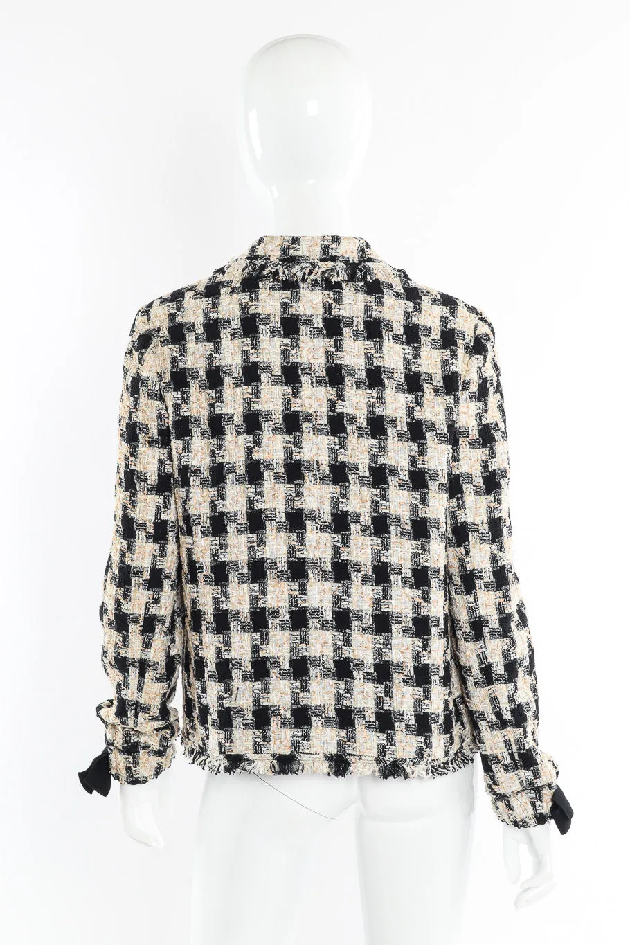 2004 F/W Bouclé Houndstooth Jacket