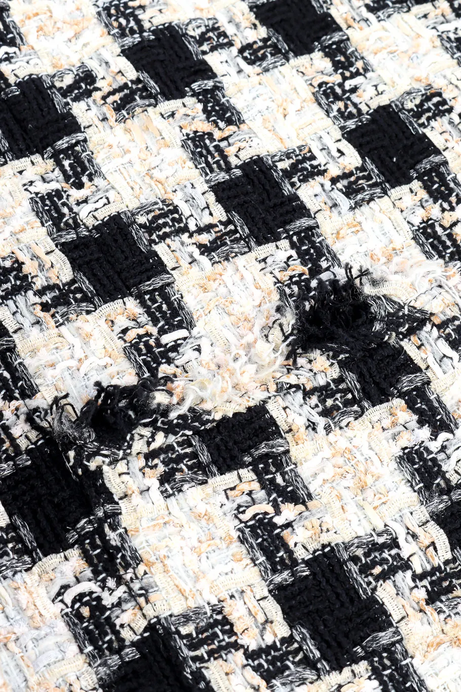 2004 F/W Bouclé Houndstooth Jacket
