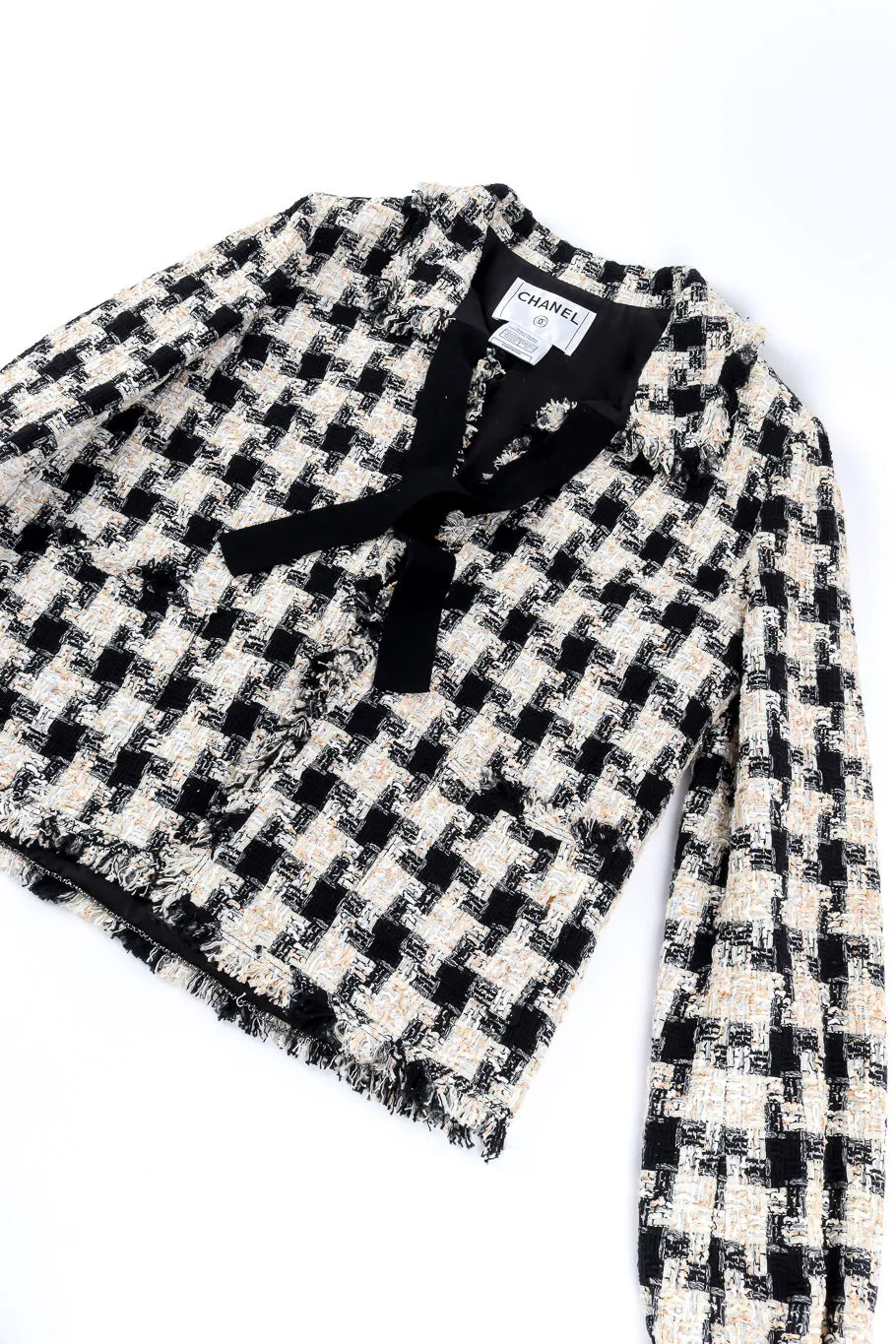 2004 F/W Bouclé Houndstooth Jacket