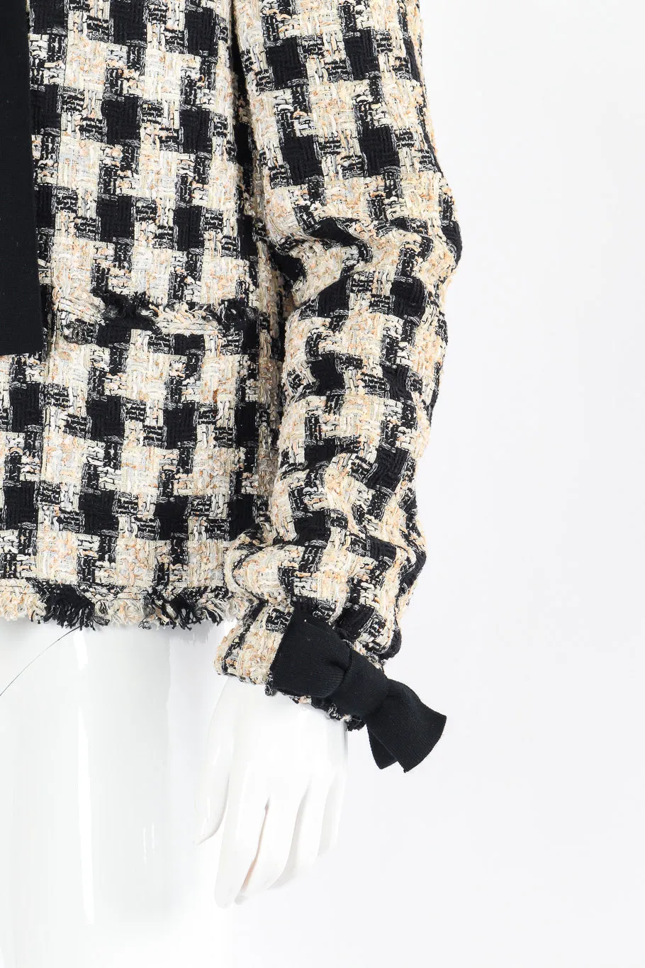 2004 F/W Bouclé Houndstooth Jacket