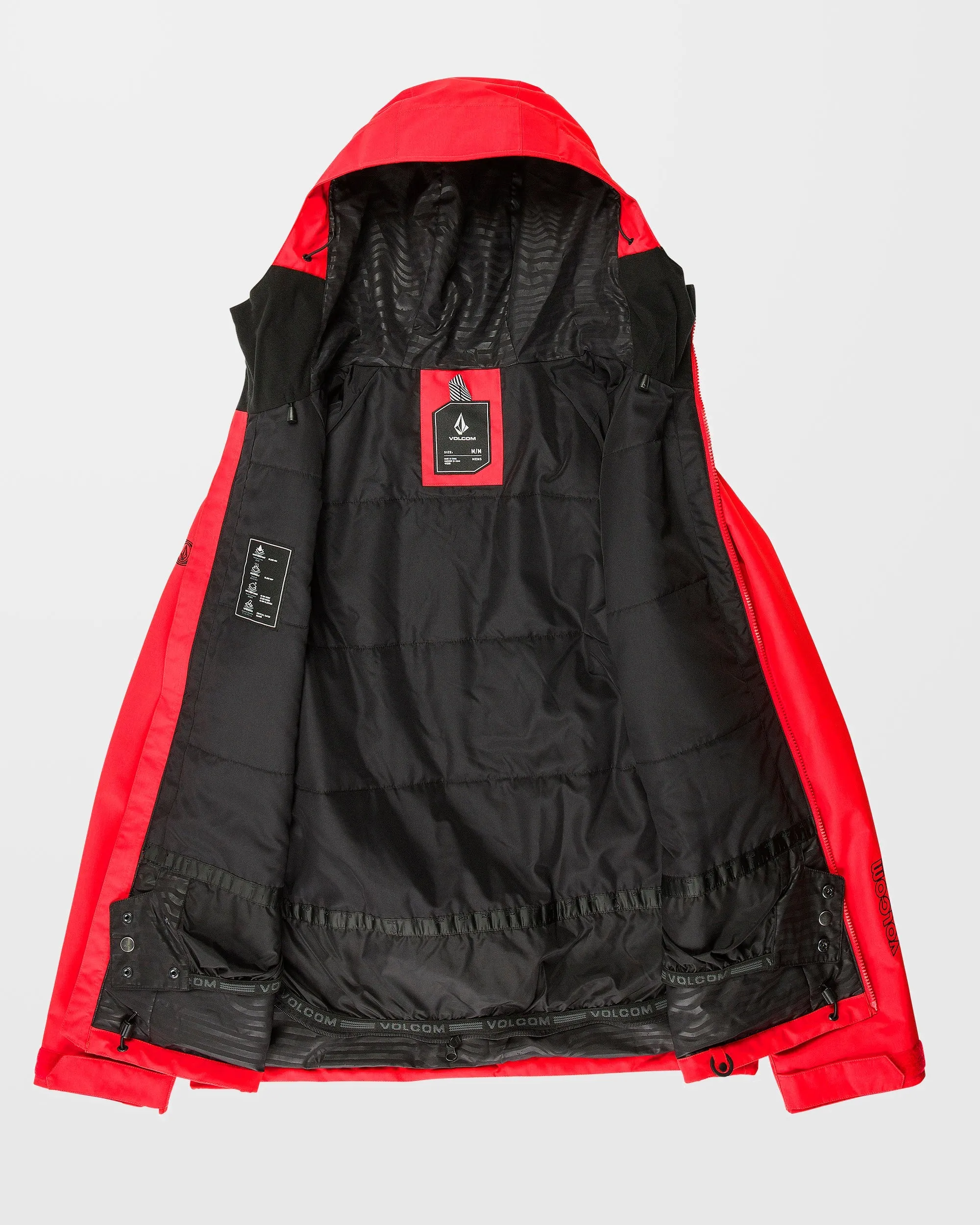 2836 Insulated Jacke - Crimson