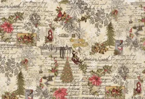 3 Sisters Favorite Collages by Moda Fabrics MARCHE DE NOEL COLLAGE
