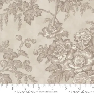 3 Sisters Favorite Vintage Linens by Moda Fabrics  LG FLORAL/GREY