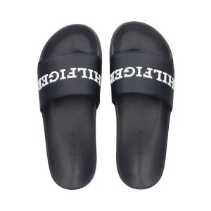 3D Print Hilfiger Pool Slides - Navy