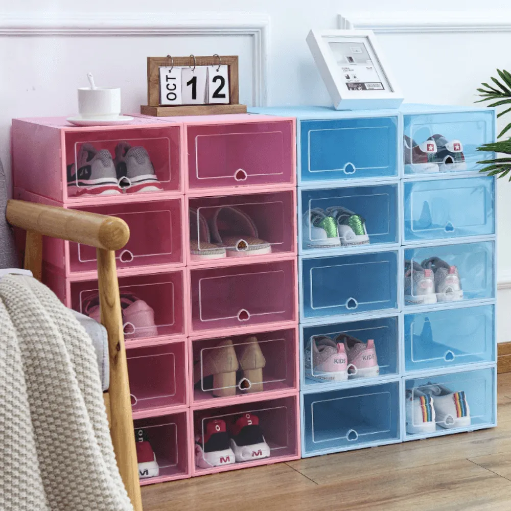 6 Pieces Foldable Comfy Air Sneaker Box – Sneaker Storage Solution