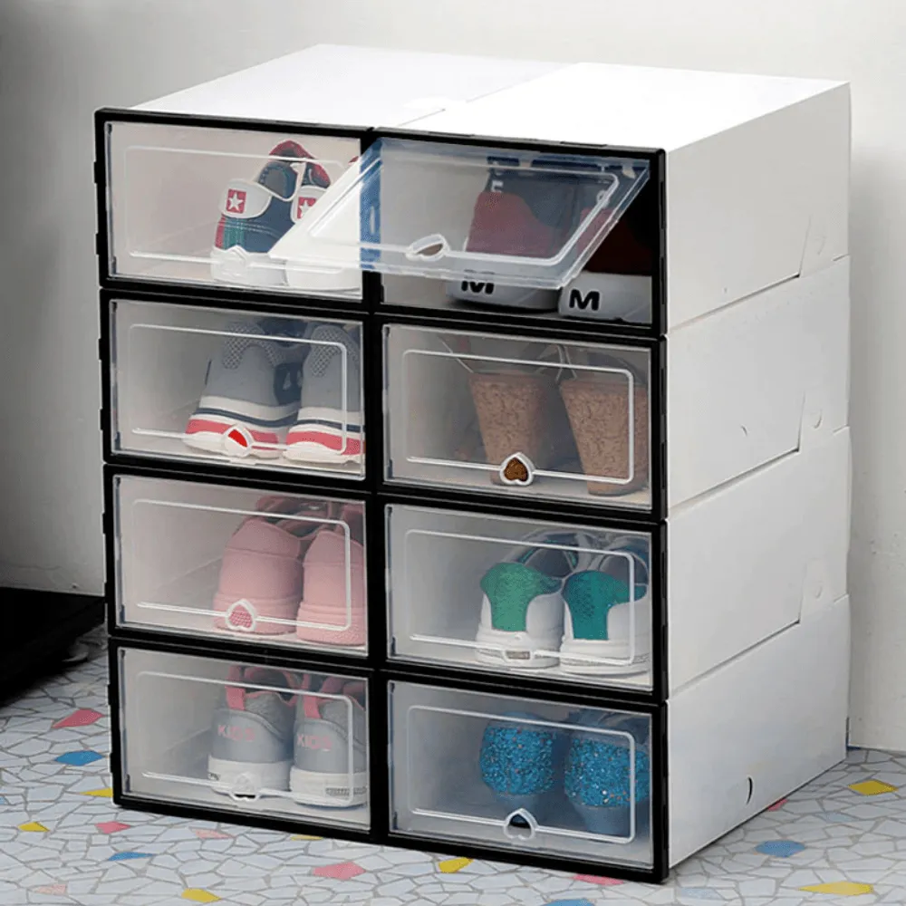 6 Pieces Foldable Comfy Air Sneaker Box – Sneaker Storage Solution