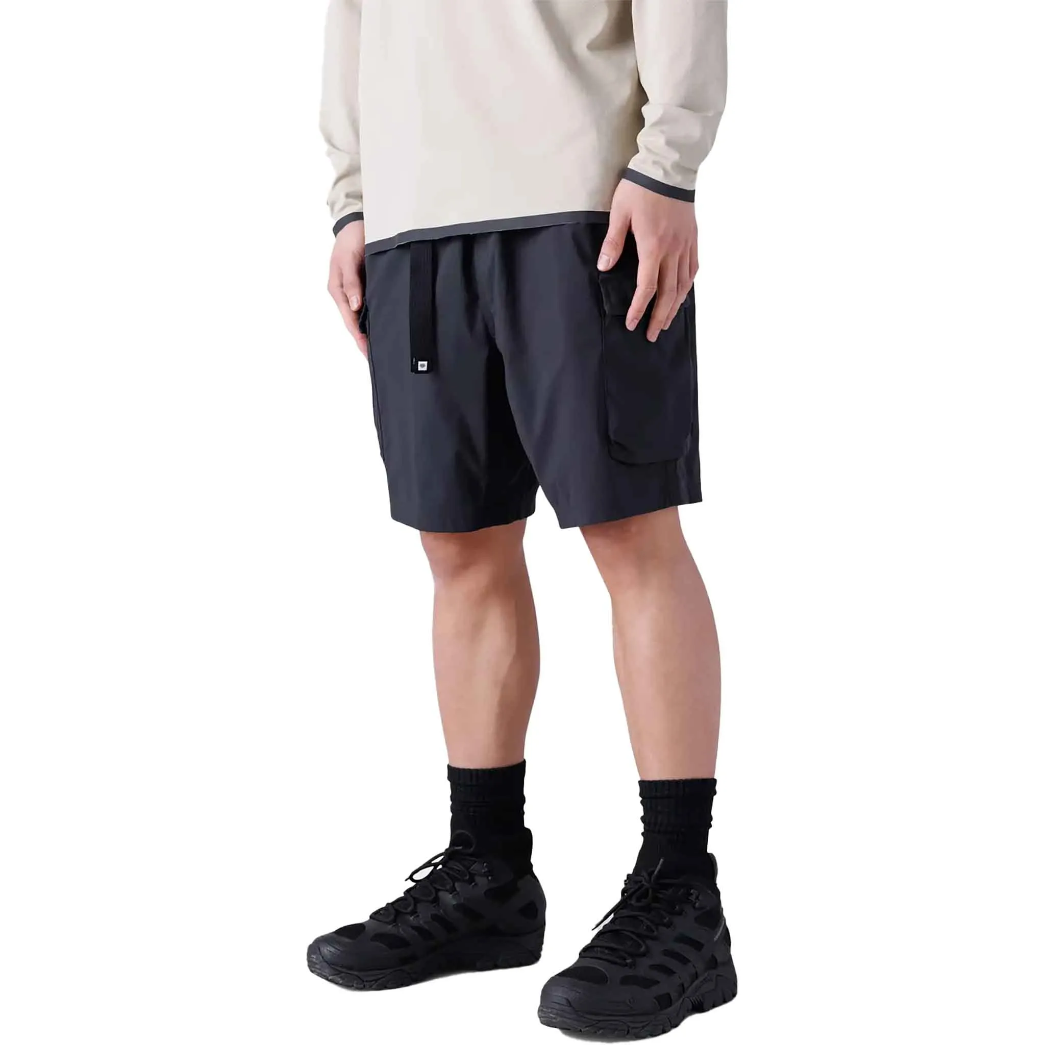 686 Traveler Featherlight Cargo Short 8" Black