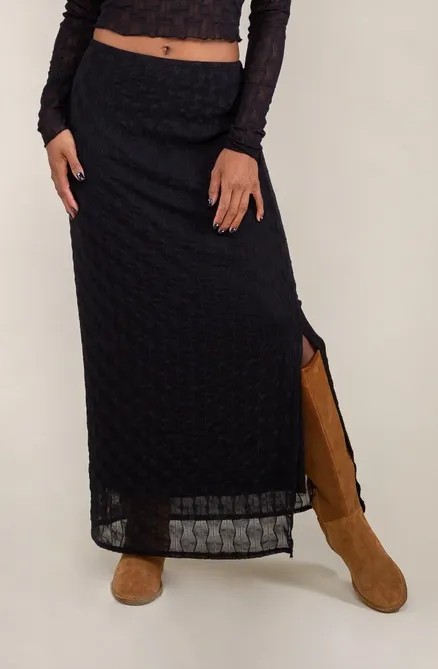 Abra Jacquard Mesh Skirt  SALE