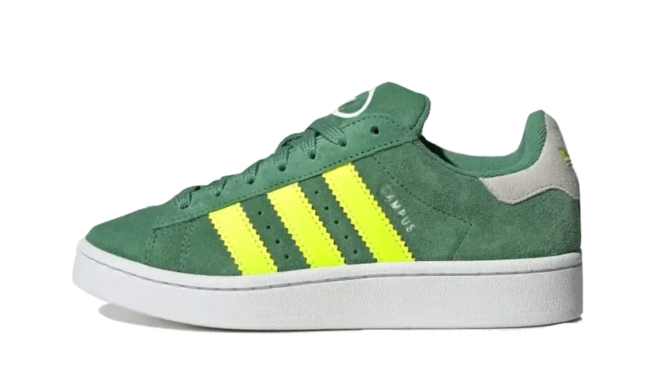 Adidas Campus 00s Preloved Green Solar Yellow