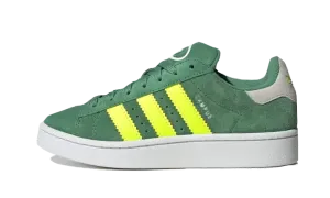 Adidas Campus 00s Preloved Green Solar Yellow