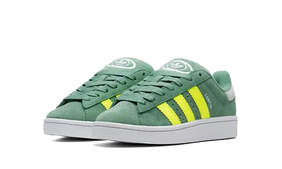 Adidas Campus 00s Preloved Green Solar Yellow