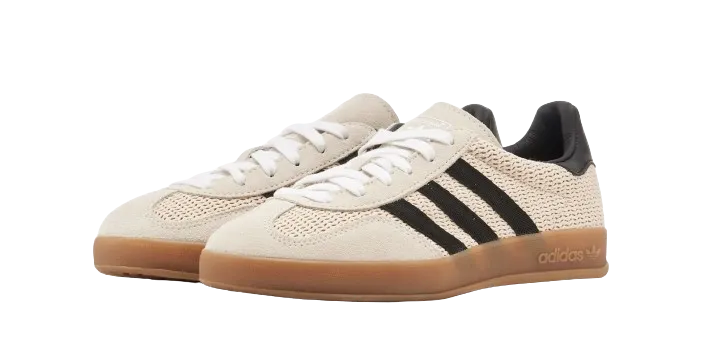 Adidas Gazelle Indoor Aluminum Core Black