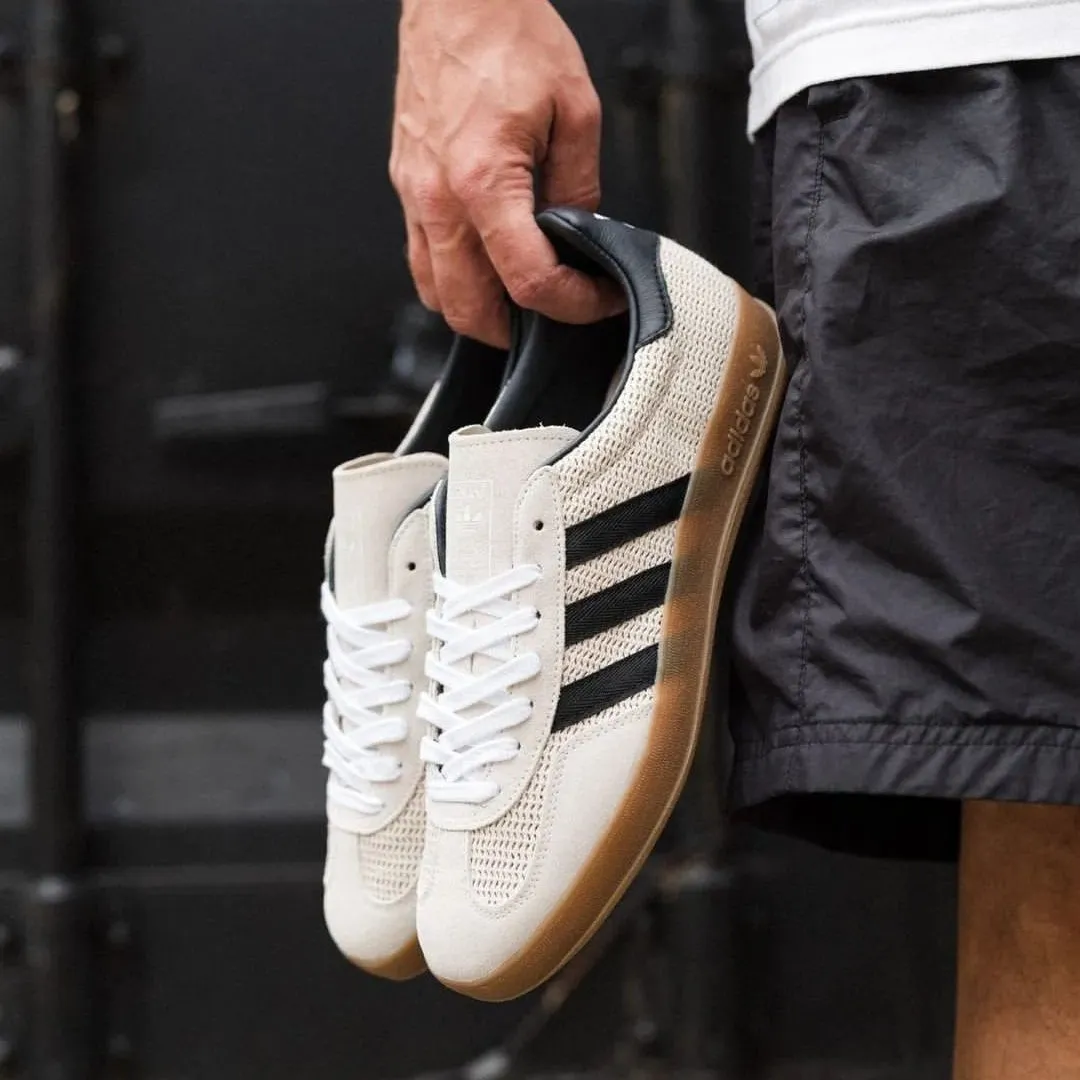 Adidas Gazelle Indoor Aluminum Core Black