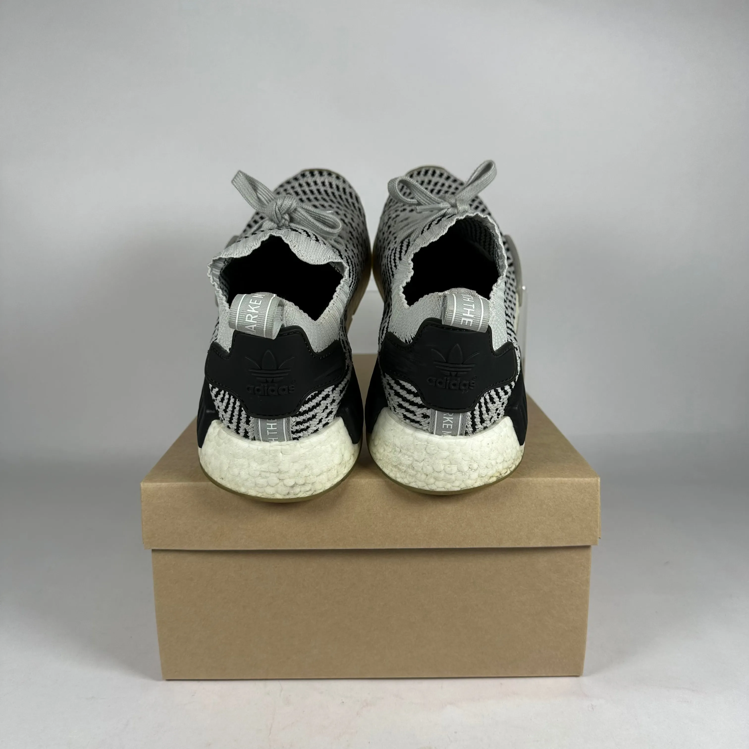adidas NMD R1 STLT Grey Black *pre-owned* size 9