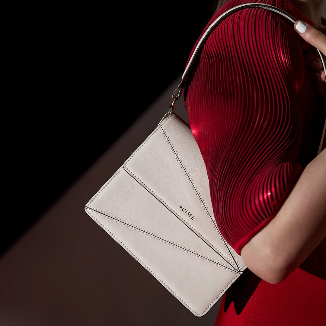 Adisee Diana Ivory Sling And Cross Bags