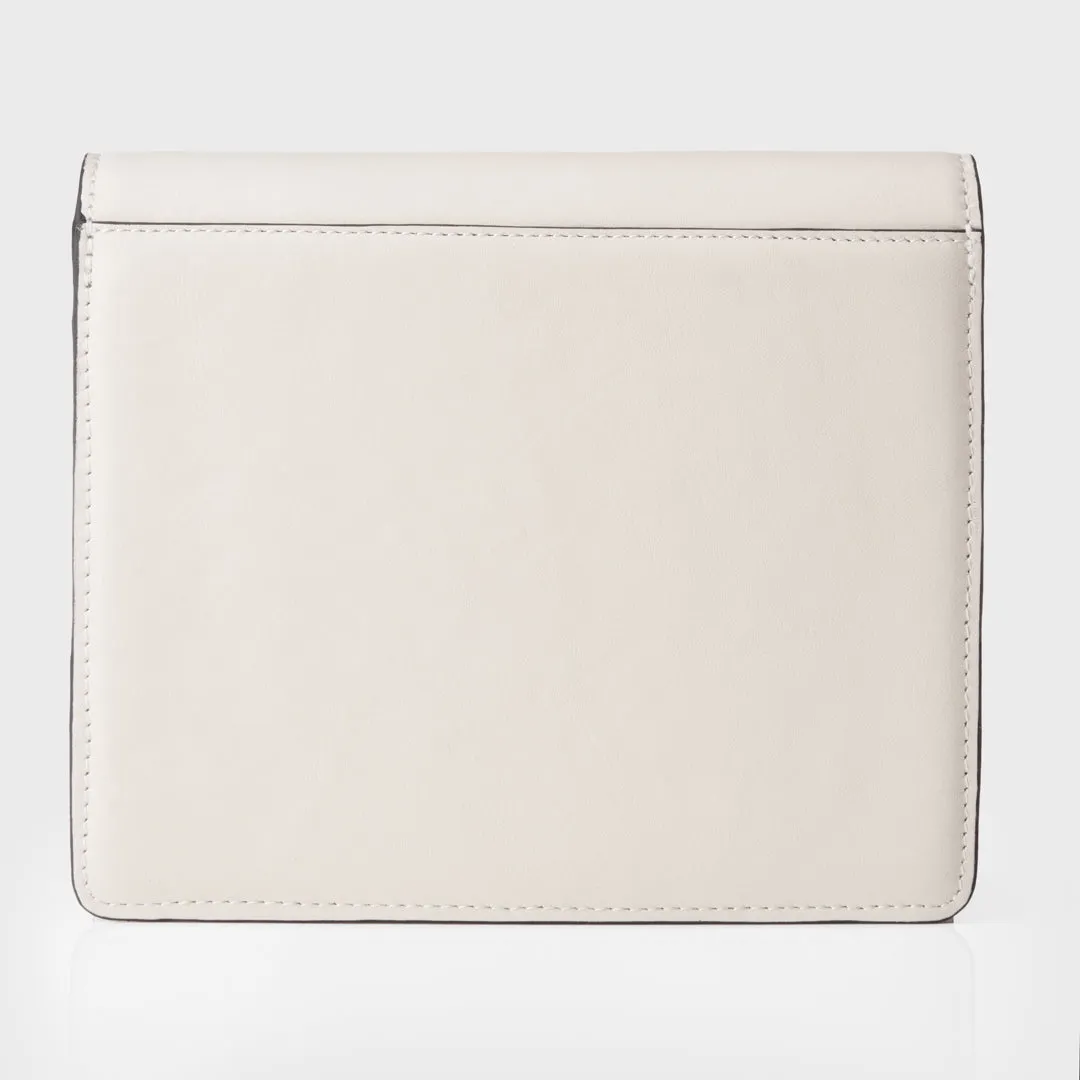 Adisee Diana Ivory Sling And Cross Bags