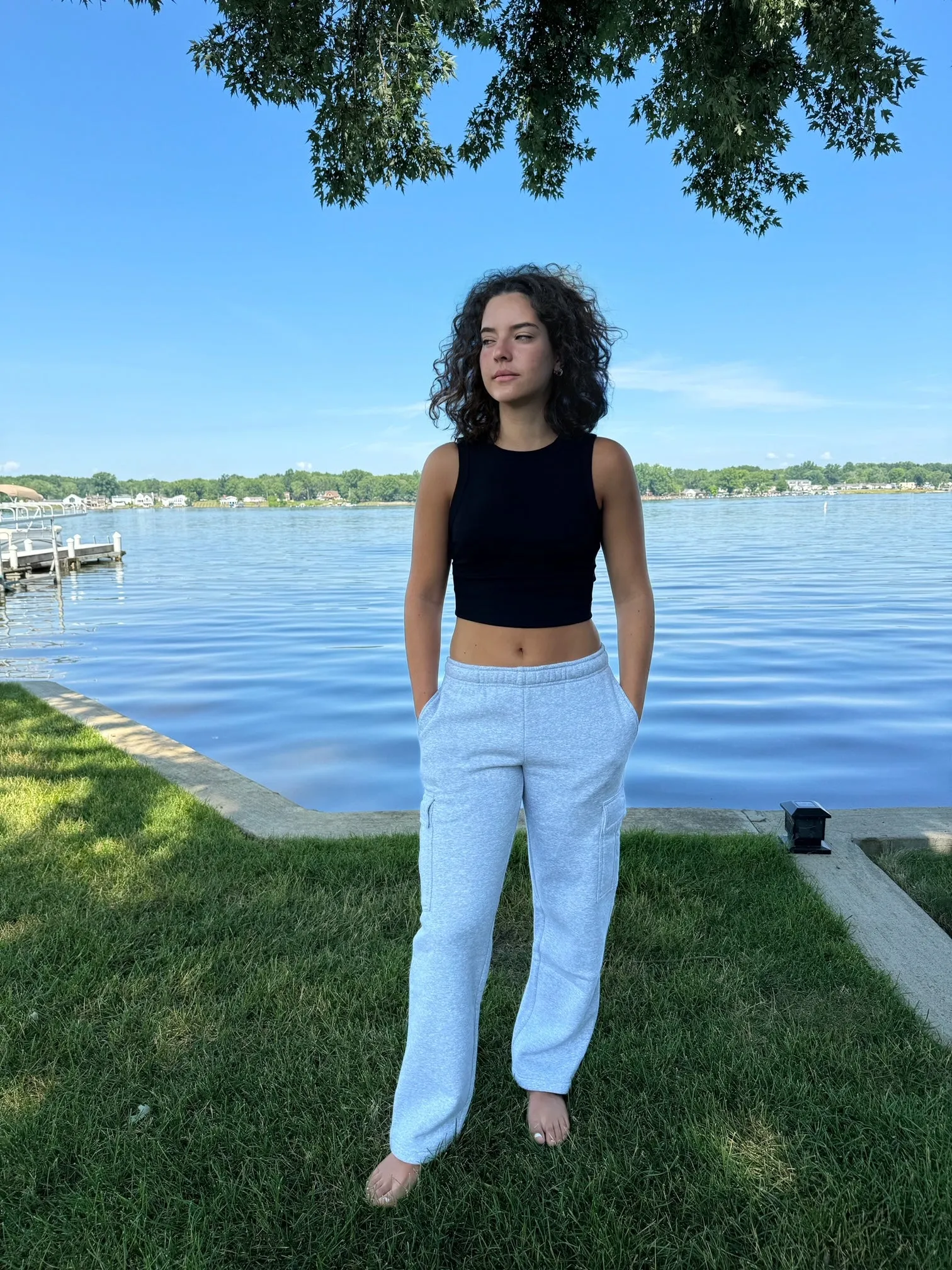 Alpha Phi Fave Fit Cargo Sweats