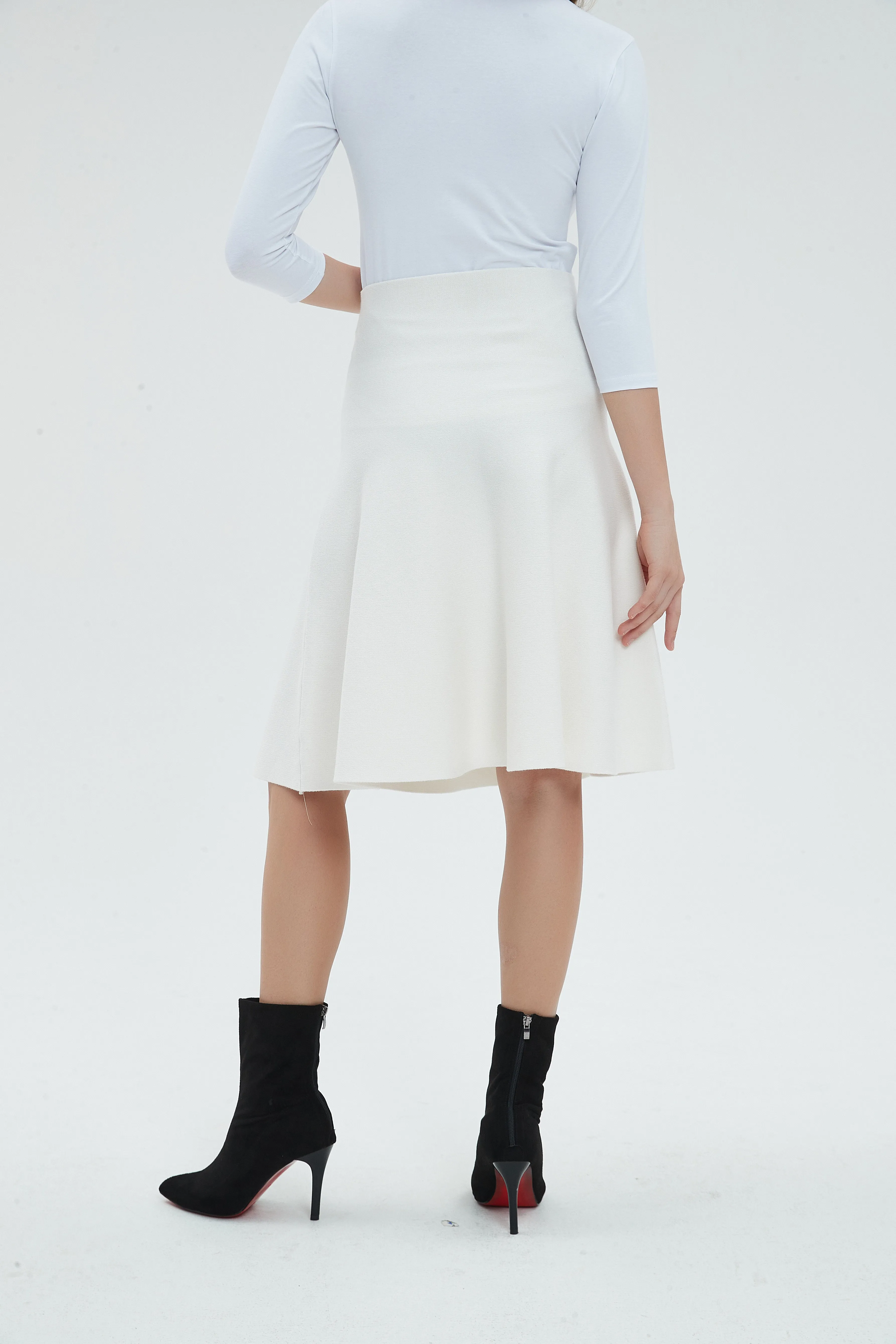 AMAZING  MM SKIRT - WINTER WHITE From Mia Mod