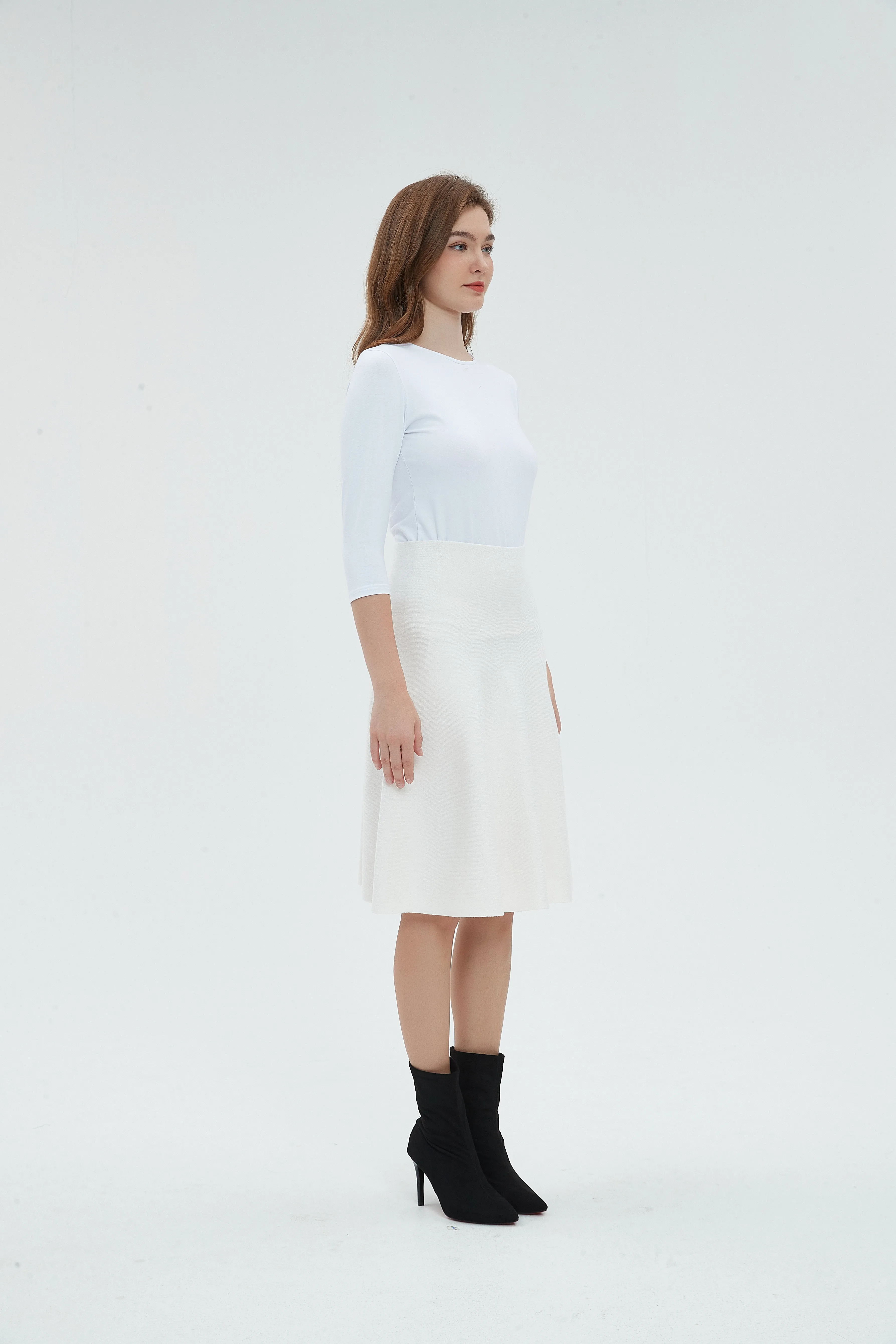 AMAZING  MM SKIRT - WINTER WHITE From Mia Mod