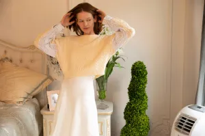 AMAZING  MM SKIRT - WINTER WHITE From Mia Mod