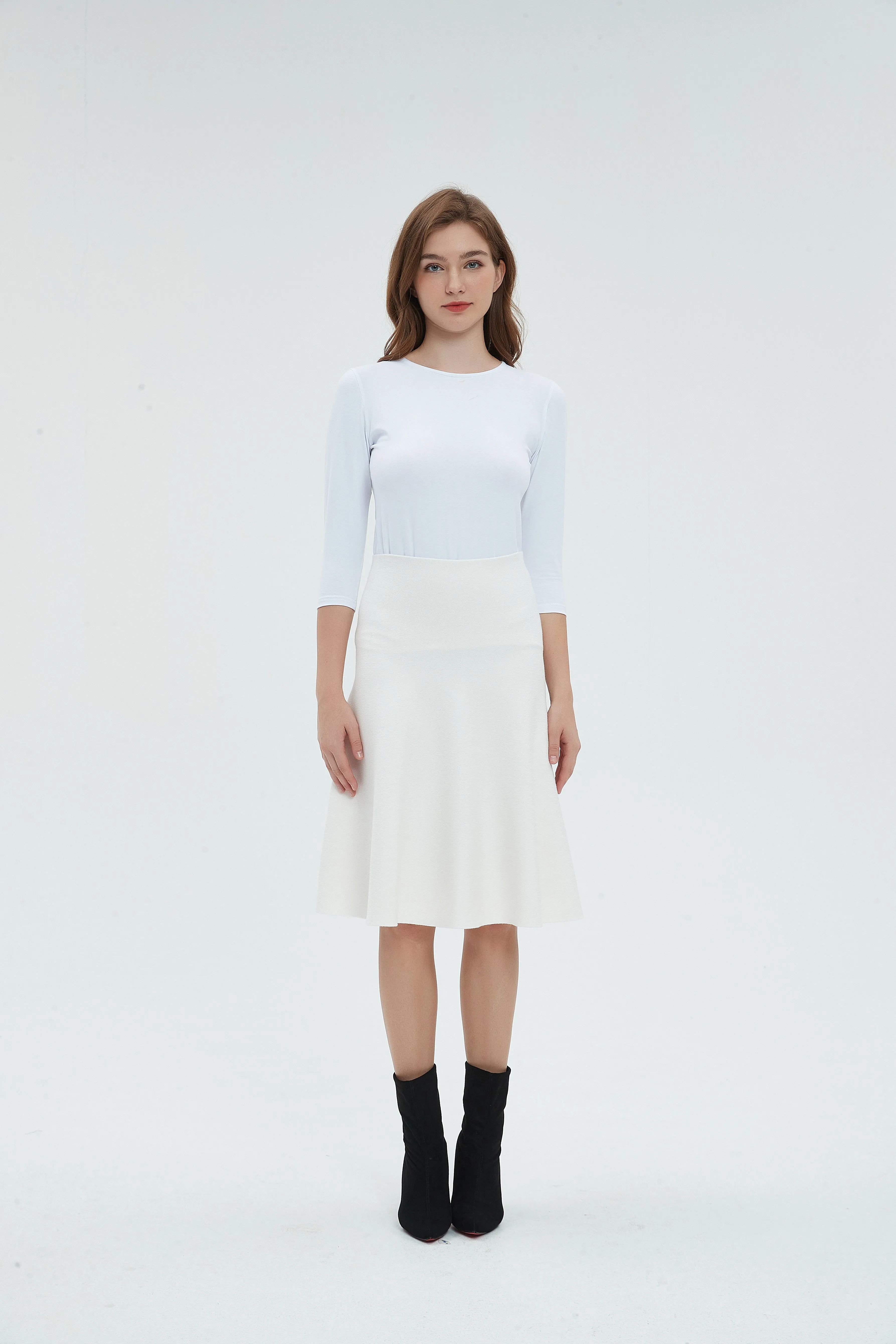 AMAZING  MM SKIRT - WINTER WHITE From Mia Mod