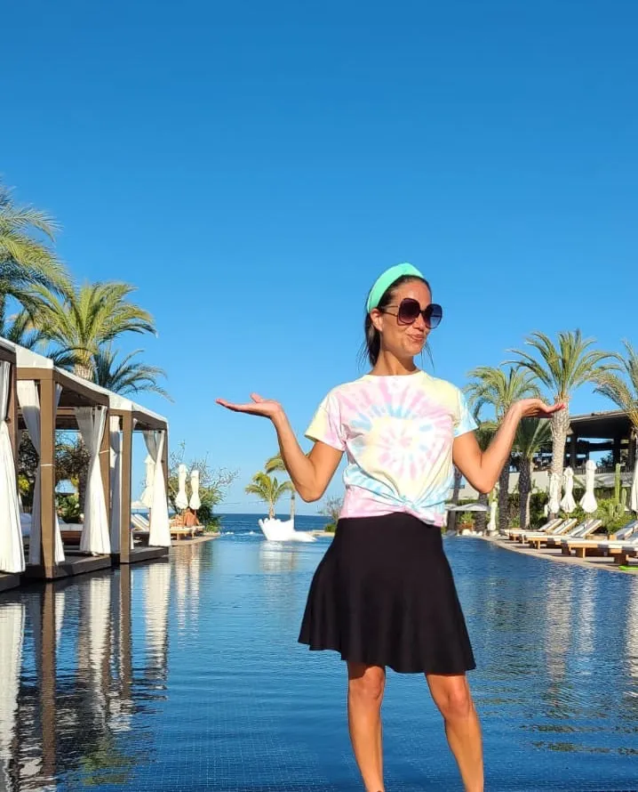 AMAZING MM SKIRT - YEAR ROUND BLACK From Mia Mod