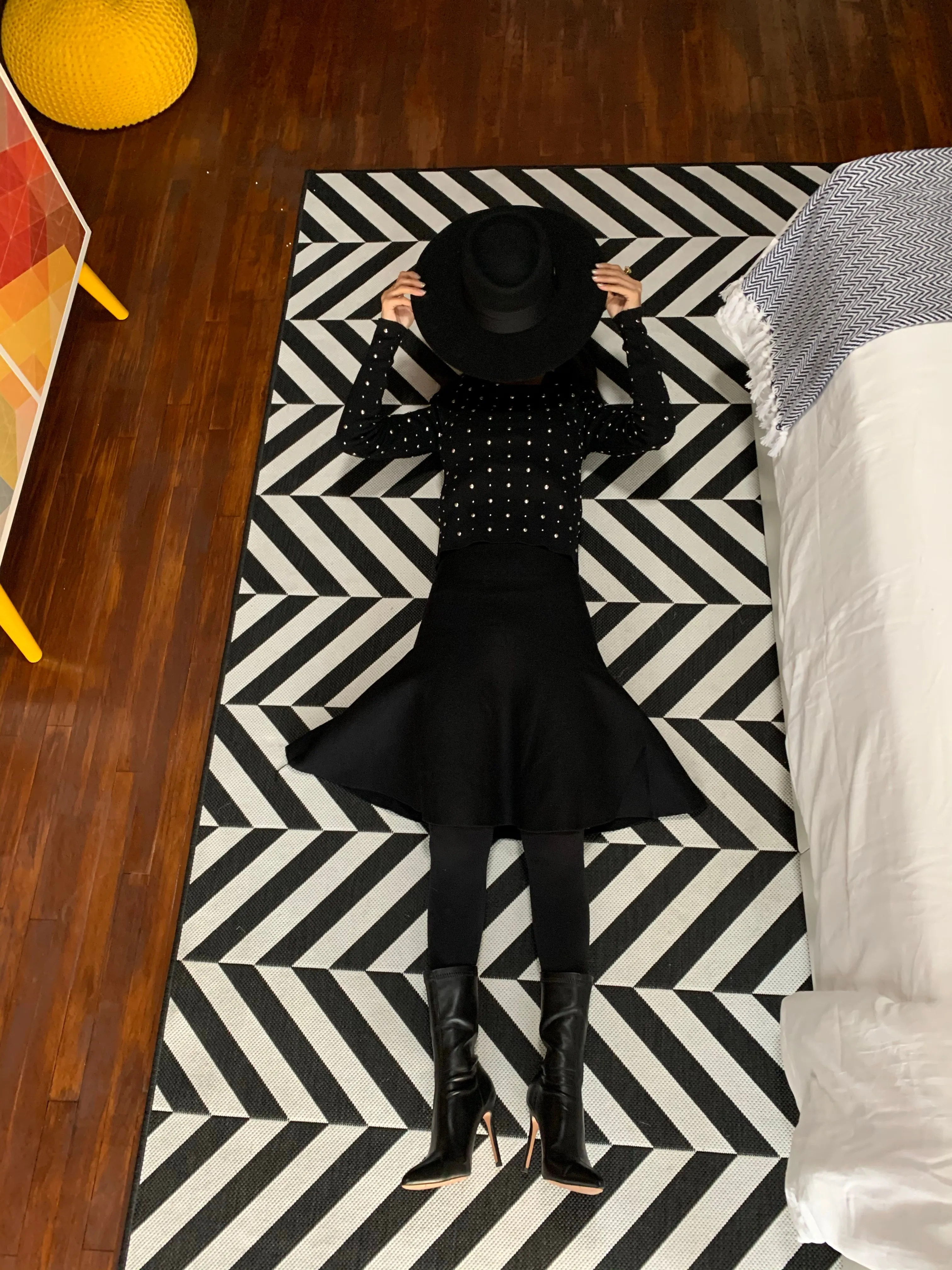 AMAZING MM SKIRT - YEAR ROUND BLACK From Mia Mod