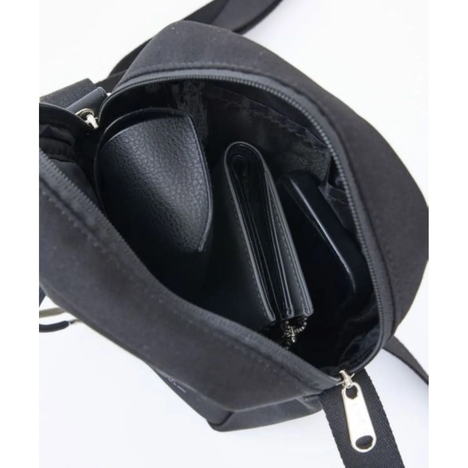 Anello Dorothy Mini Shoulder Bag (Navy)