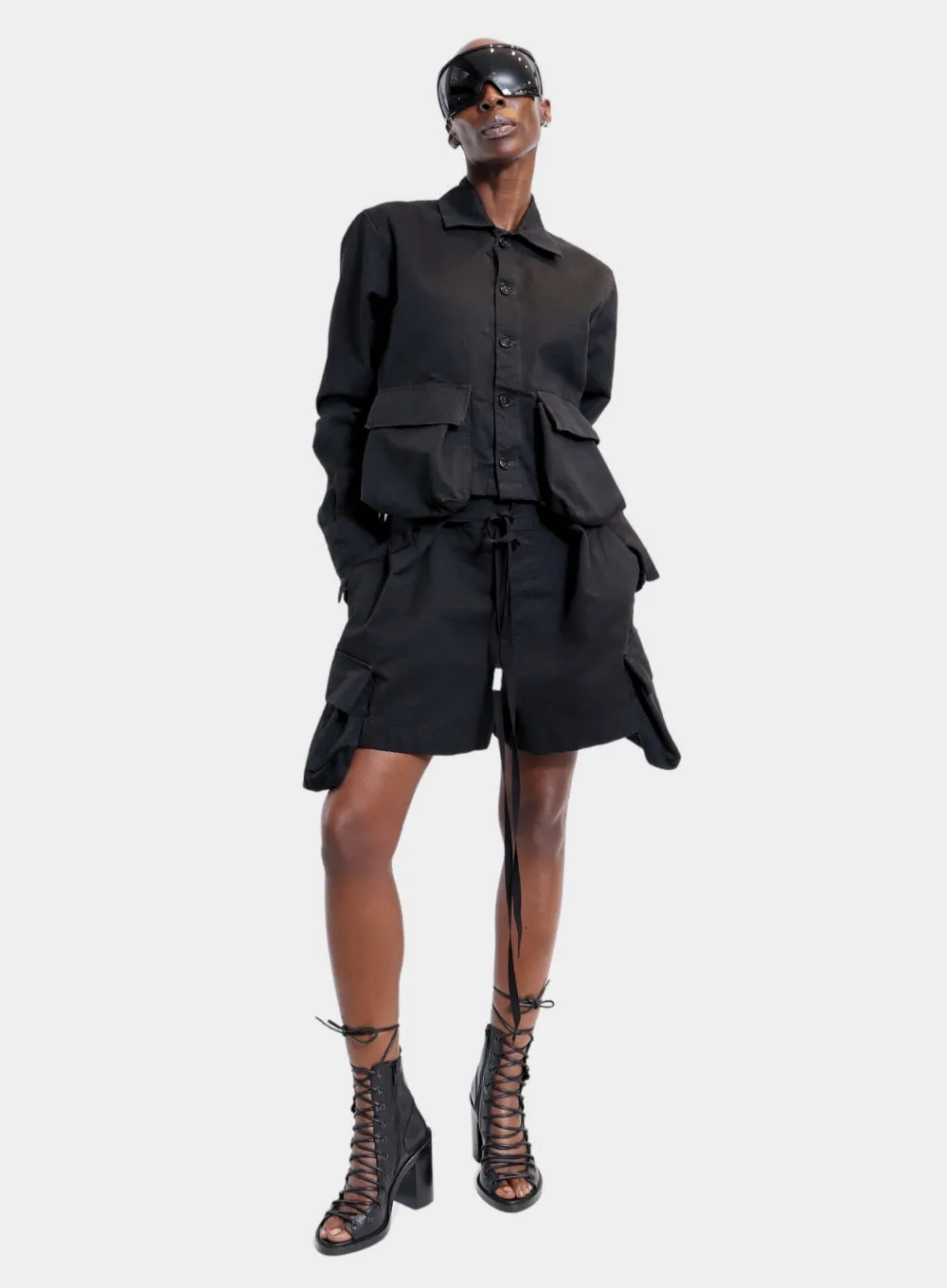 ANN DEMEULEMEESTER | Nadina Cargo Shorts