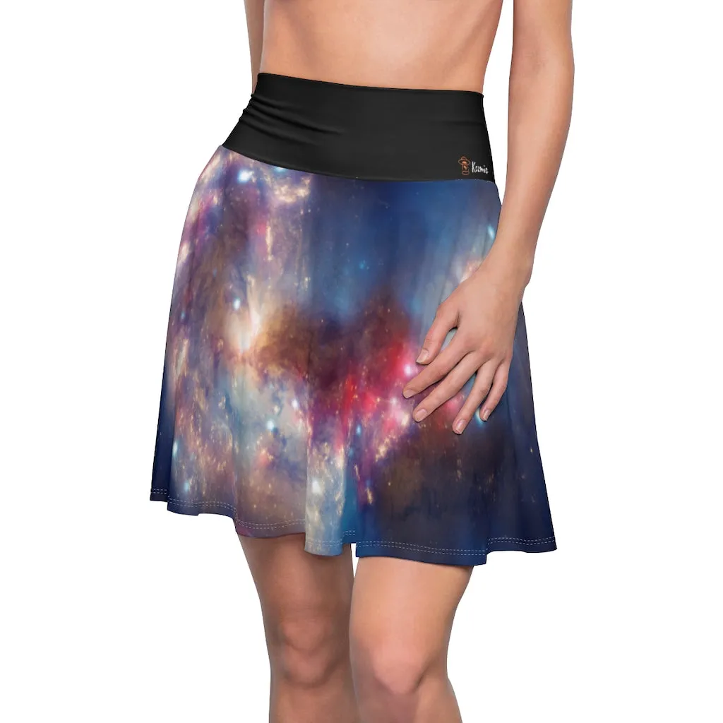 Antennae Galaxy Kozmic Skater Skirt