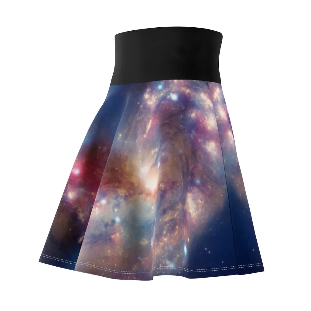 Antennae Galaxy Kozmic Skater Skirt