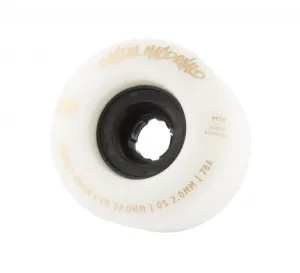 Arbor Signature Skateboard Wheels Vice Daniel MacDonald 78a - White