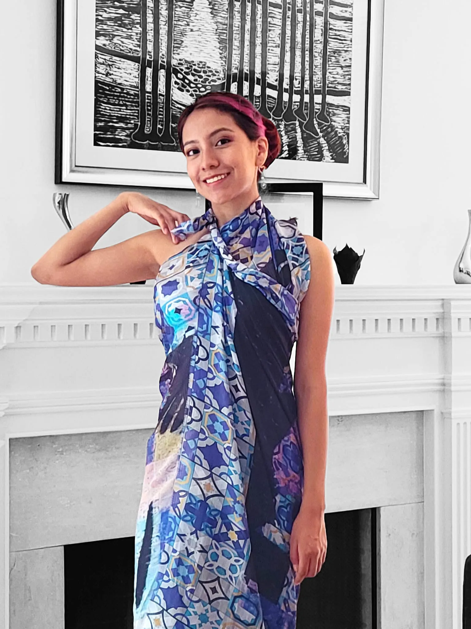 Audrey Retro Blue