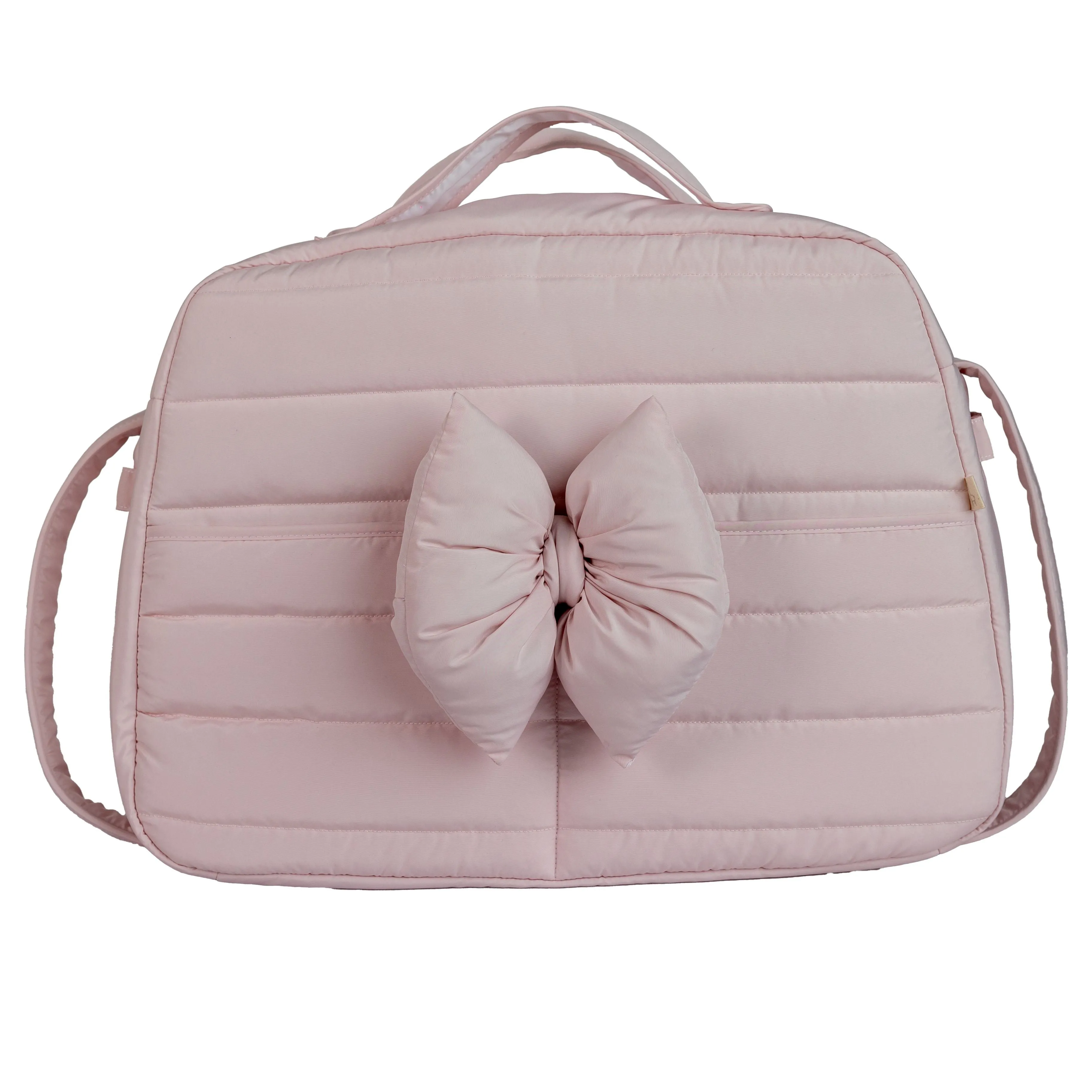 Baby Gi Bow Changing Bag - Pink