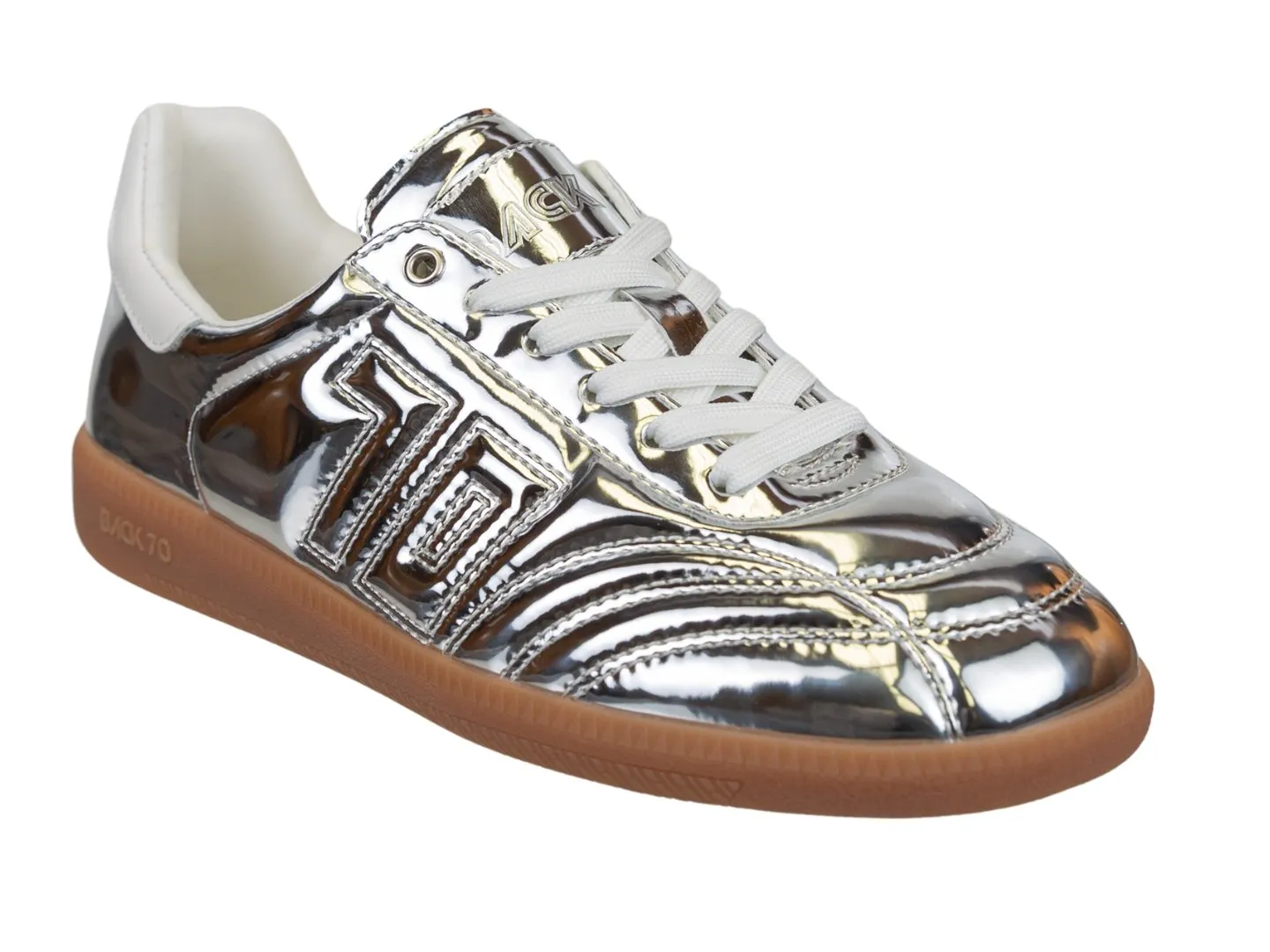 BACK 70 - FLUFFY in SILVER Sneakers