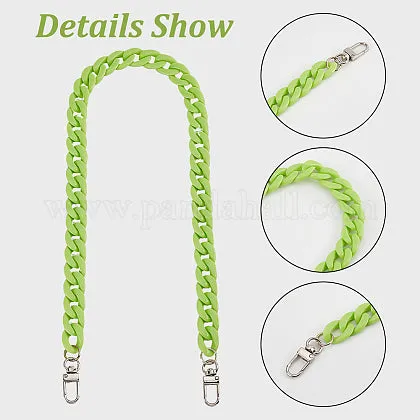 Bag Handle Chain Neon Pink