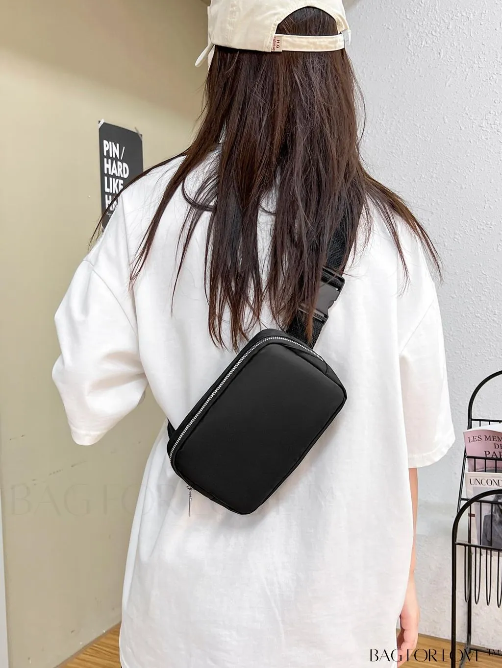 BagForLove - Nylon Solid Color Minimalist Fanny Pack