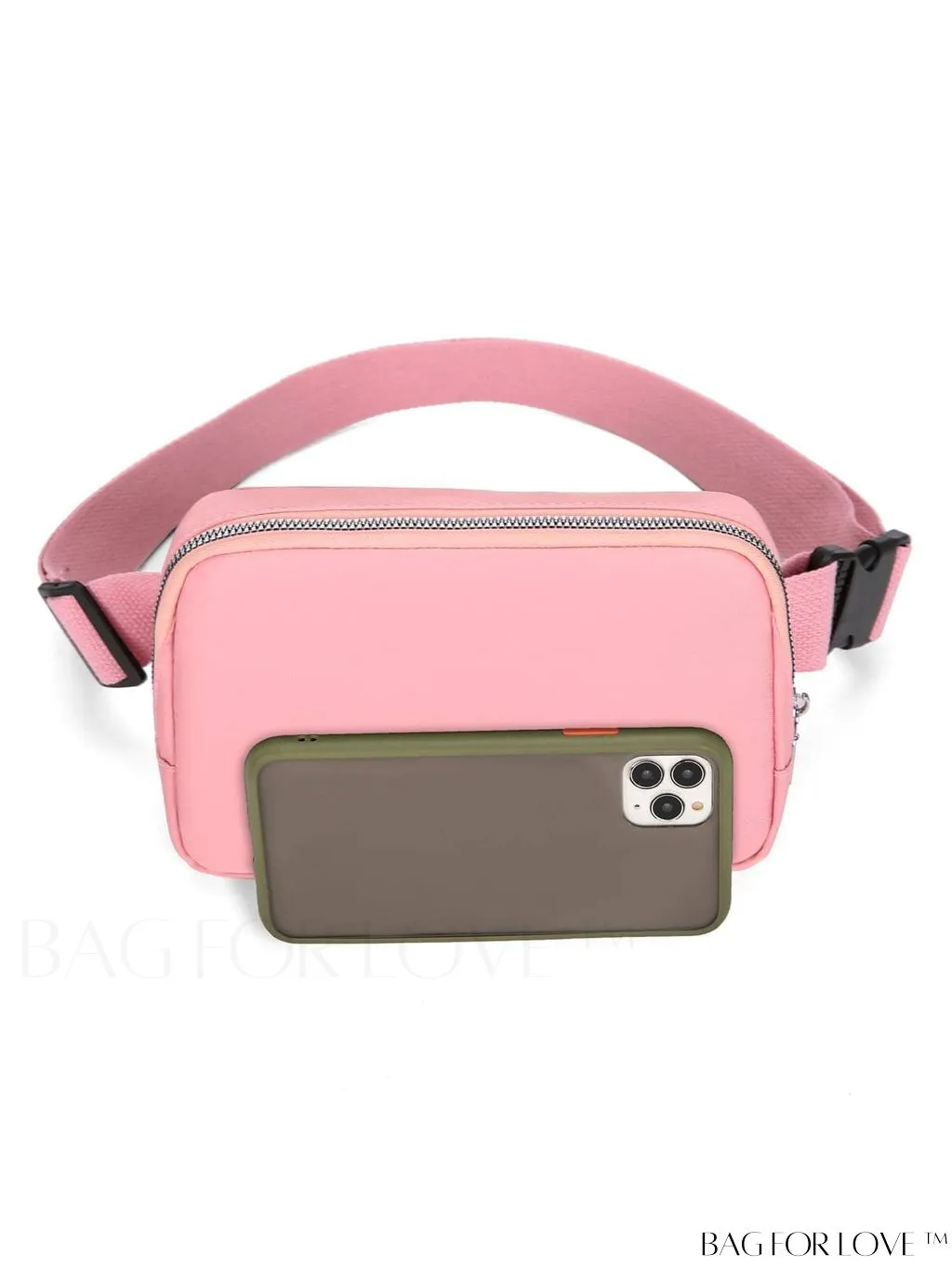 BagForLove - Nylon Solid Color Minimalist Fanny Pack