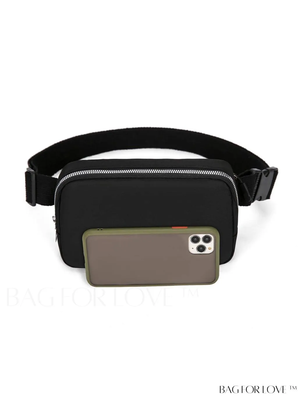 BagForLove - Nylon Solid Color Minimalist Fanny Pack