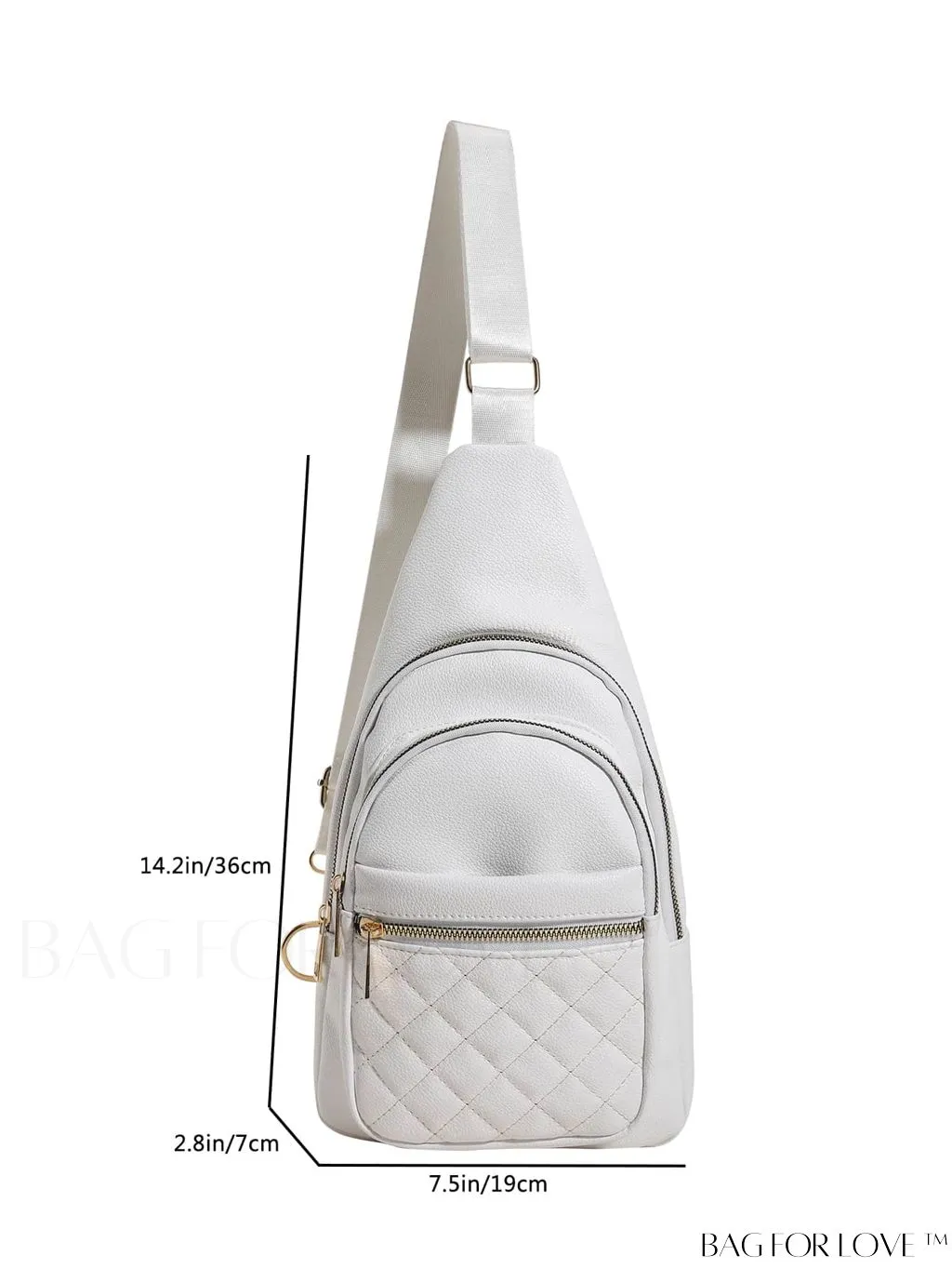 BagForLove - Stylish Minimalist Chest Bag for Casual Everyday Use