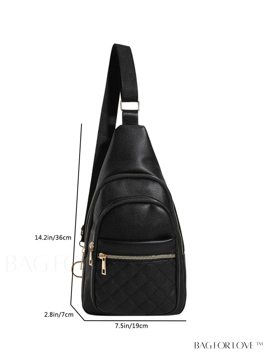 BagForLove - Stylish Minimalist Chest Bag for Casual Everyday Use