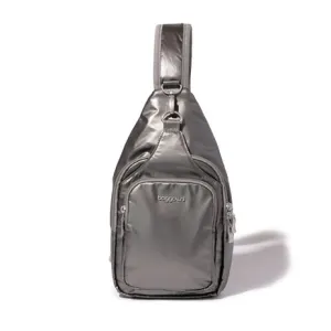 Baggallini Central Park Sling - Gunmetal