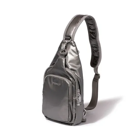 Baggallini Central Park Sling - Gunmetal