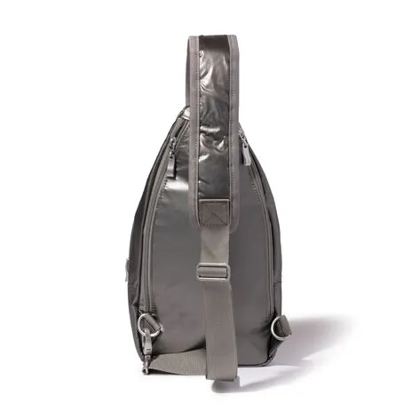 Baggallini Central Park Sling - Gunmetal