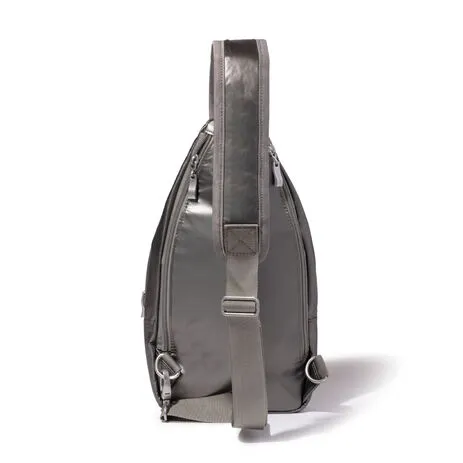 Baggallini Central Park Sling - Gunmetal